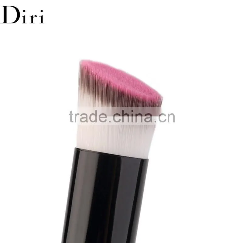 Soft angled long handle makeup blender foundation brush