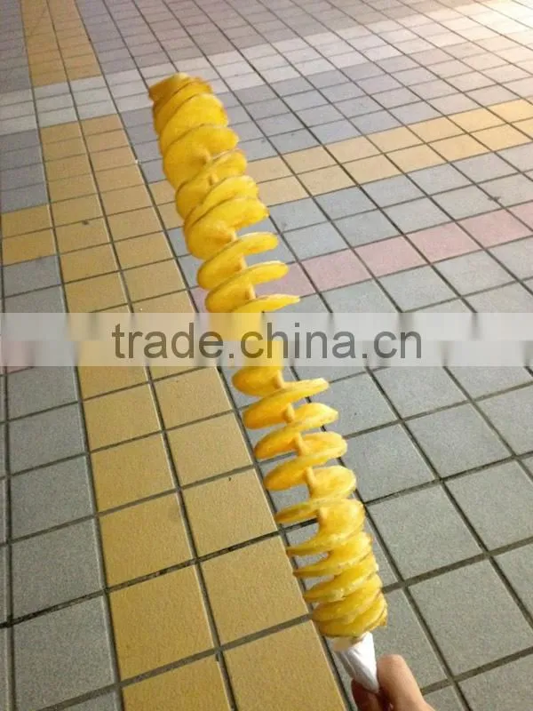 well known potato slicer electric tornado potato cutter