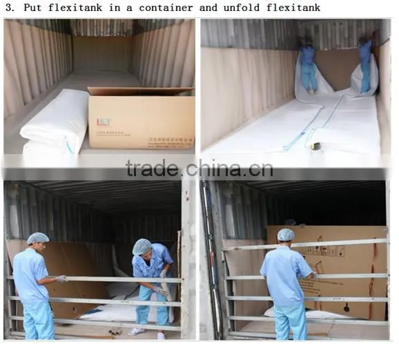 best price and food grade LET container flexibag