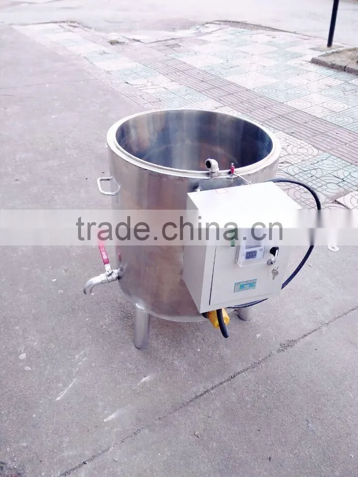 melting machine for candle wax / small screw candle machine