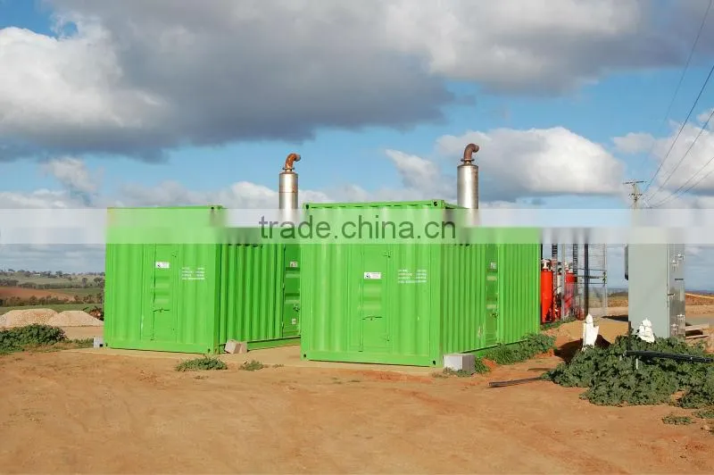 200kw Oil field gas/Natural gas generator with CHP