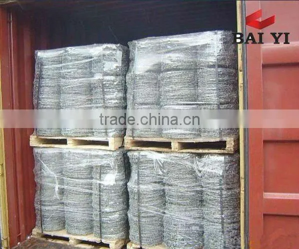Double Twist 14 Gauge Galvanized Barbed Wire