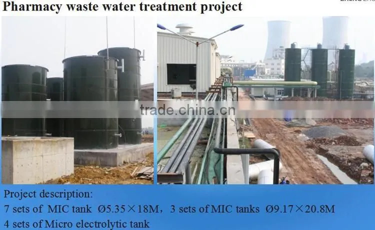 high quality wastewater treatment plant equipment for industrial waste water
