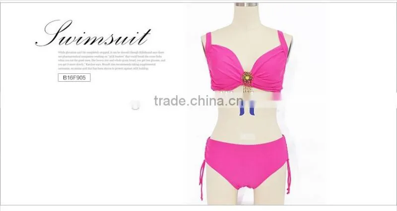 2015 New Arrival Women's Plus Size Swimwear