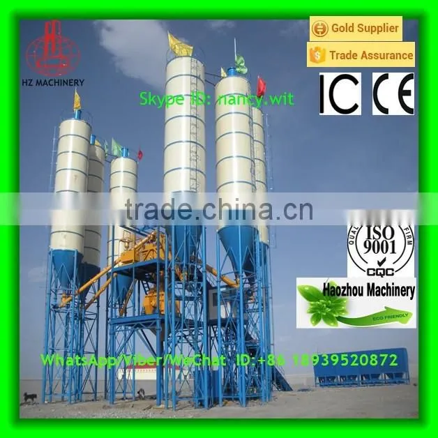 HZS50 concrete mixer machine capacity