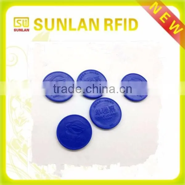 customized size passive durable 125khz TK 4100/Em4200/4305 rfid tag token for metro(professional maunfacuturer)