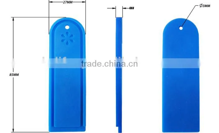 solid color silicon rfid laundry label made in guangdong