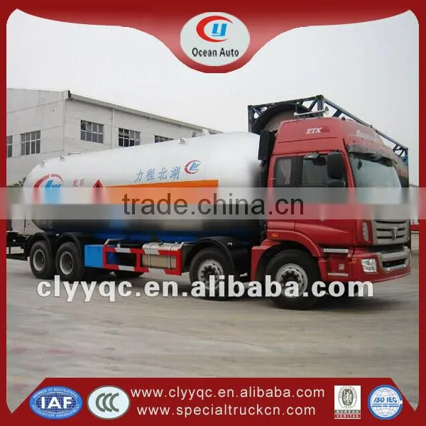 60m3 3 axle lpg semi low bed semi trailer