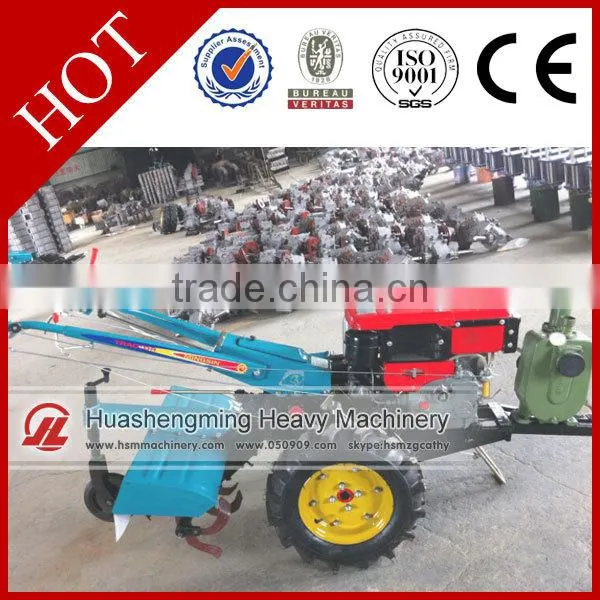 HSM ISO CE 2 Years Warranty 12hp Walking Tractor For Sale
