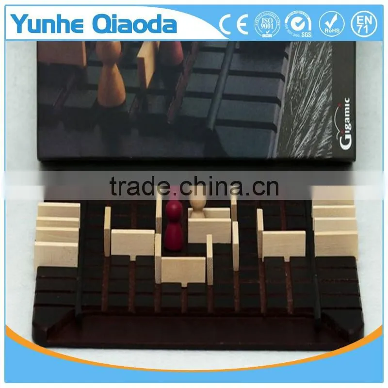 OEM Wooden Beech Wood Gigamic Quoridor Board Game