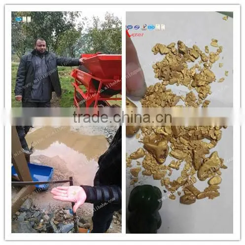 Movable gold Wash Plant in Southeast Asia