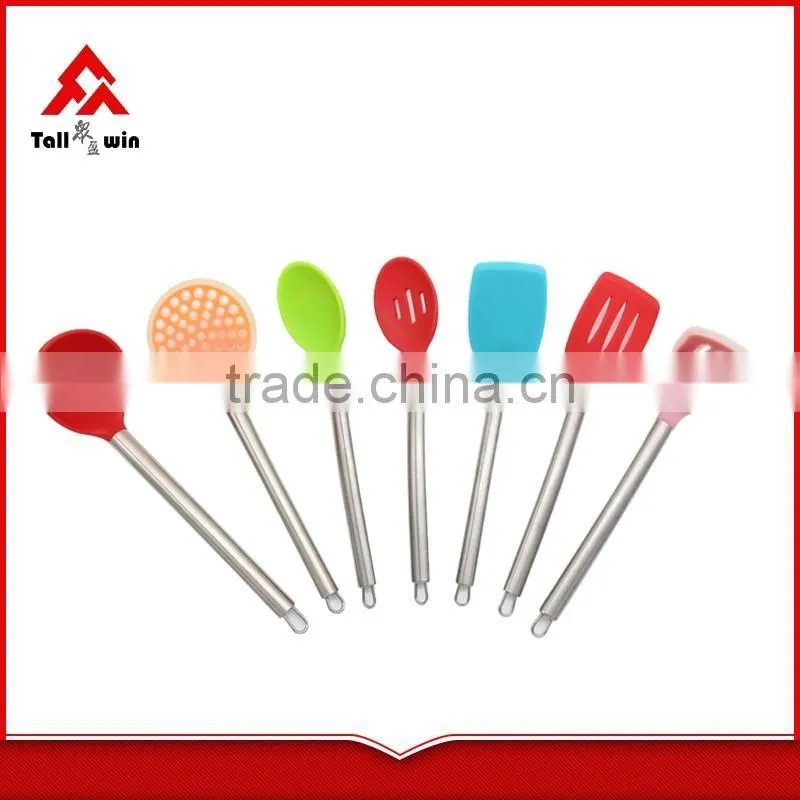 Amazon hot selling silicone kitchen utensils cooking tools
