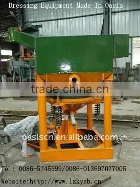 Laboratory ore mineral separation jigger