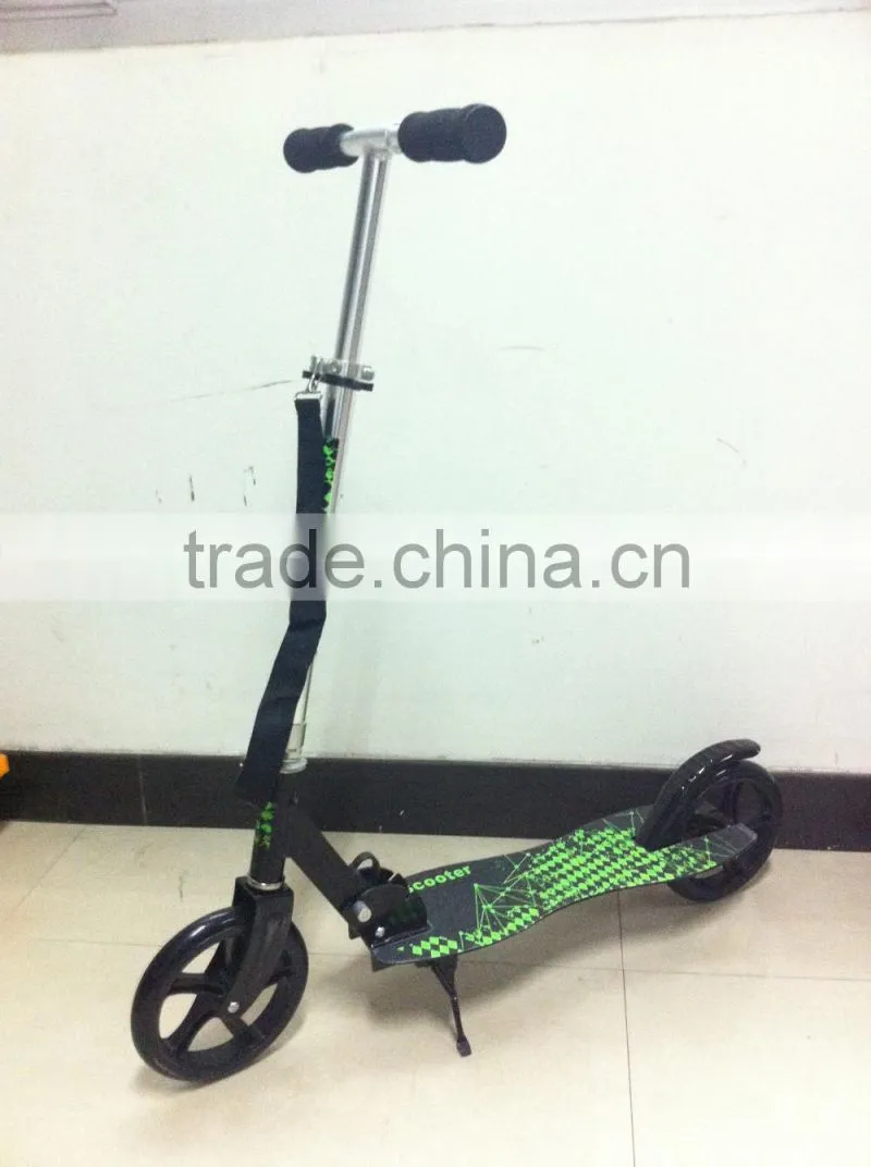 Big wheel foot pedal two footed kick scooter
