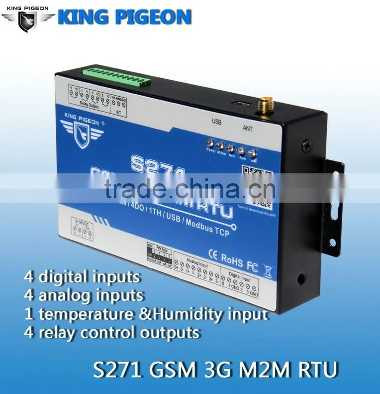GSM SMS Alert Module wireless relay module FOR BTS access control S270