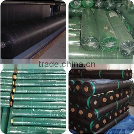 UV stabilised eco-friendly pp non woven garden weed control/guard mulch sheet/weed mat