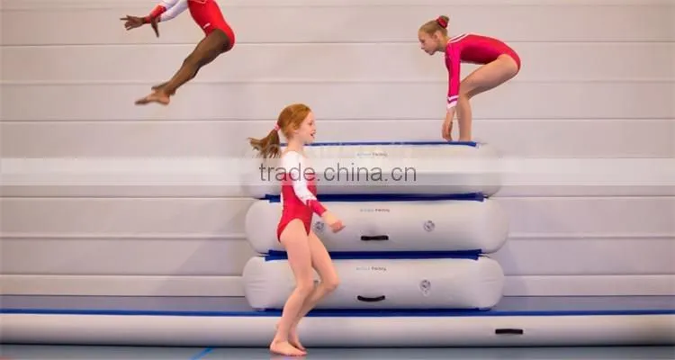 China Factory Supply DWF Inflatable Gymnastics Air Balance Beam
