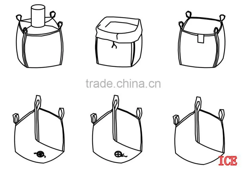 SMART CHOSE!! BULK BAG/JUMBO BAG/TON BAG 1 TON/Container ton bag