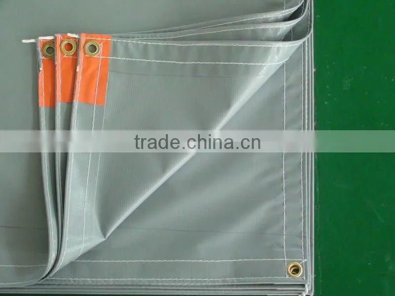 200D/300D/500D/1000D PVC Laminated Fabric For Flame resistanting Anti-sounding