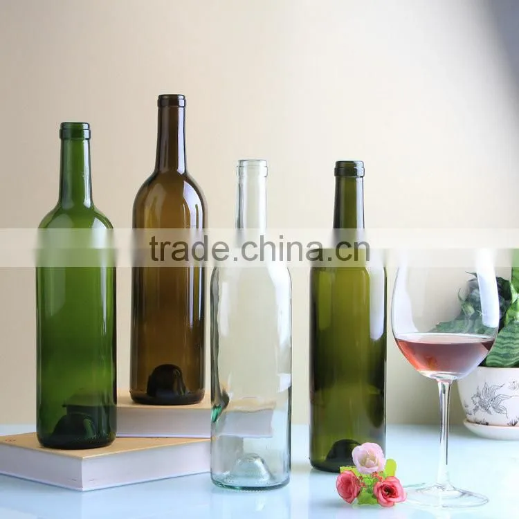 Alibaba hot products 750ml Manufacturers wholesale wine bottle glass