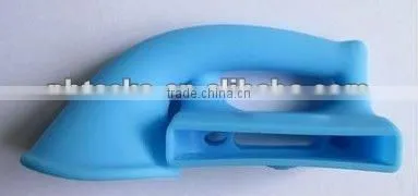 Eco-friendly silicone cute design cell phone holder with loud-speaker