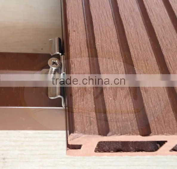 Bifrost wpc Factory sale outdoor wpc decking clip, stainless steel clips, plastic clips