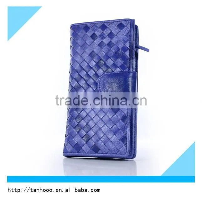 Top Grade New Design Handmade long Leather Wallet