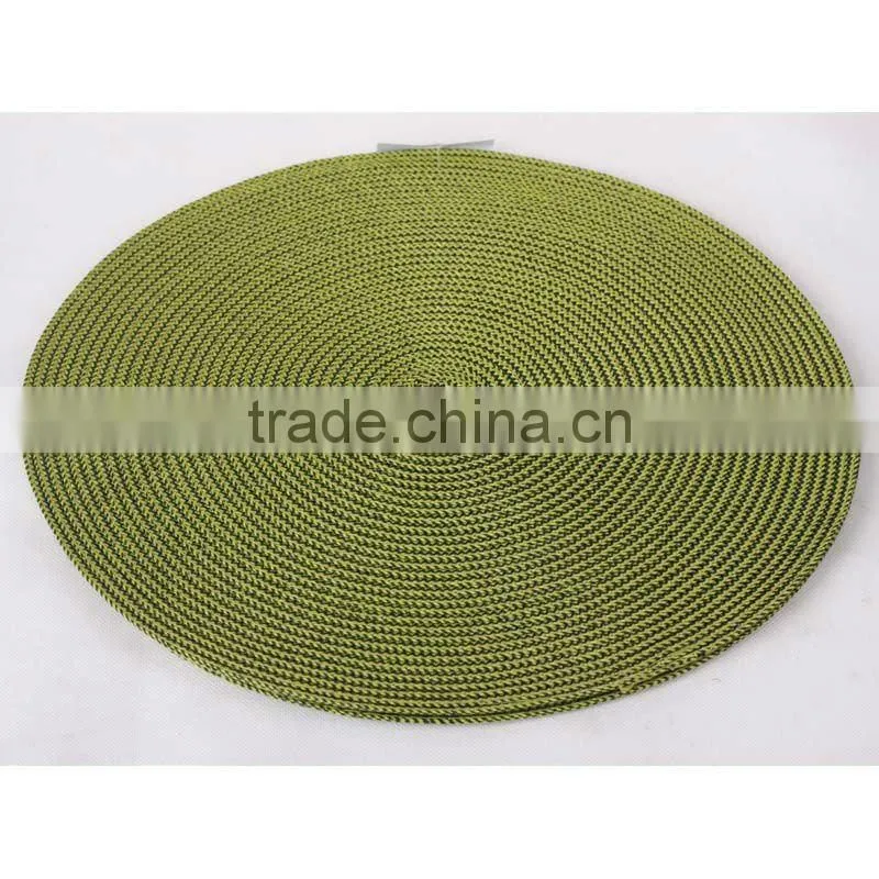 home-used plastic tablemat/braided placemat