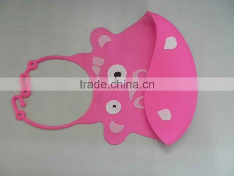FDA Food Grade Various Animal Design Silicone Baby Bib