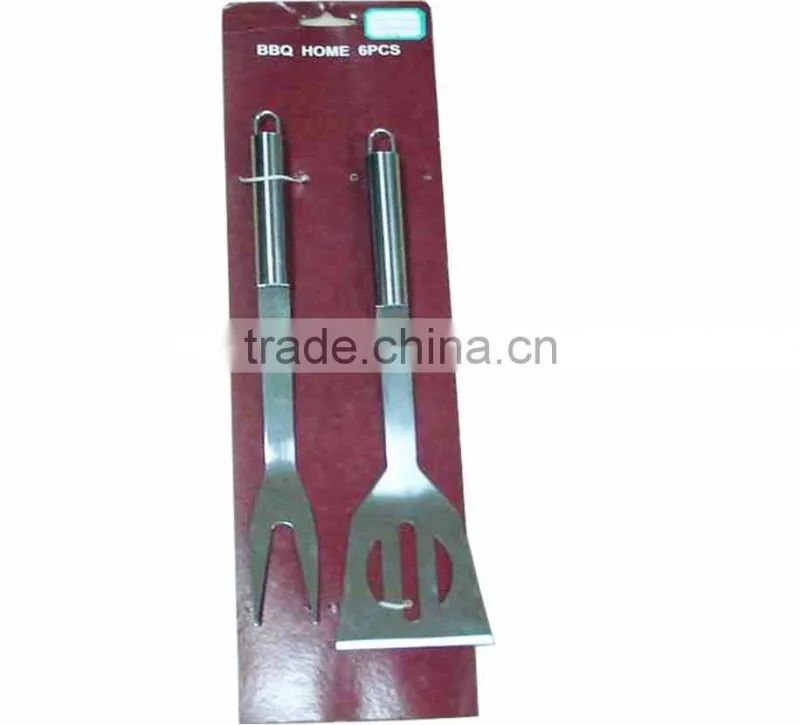 Food Safety Wooden Hanlde BBQ Spatula