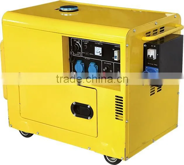 5kva silent diesel generator price/1 phase diesel generator quiet/generator diesel