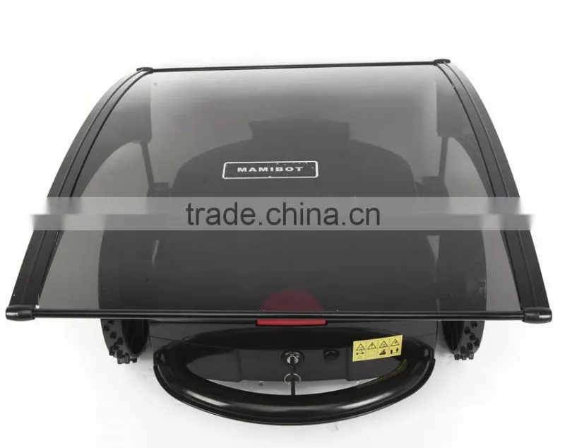 Anti-theft Remote control height adjustable intelligence electric robot lawn mower with Water proof Robot Mower ROMO M3