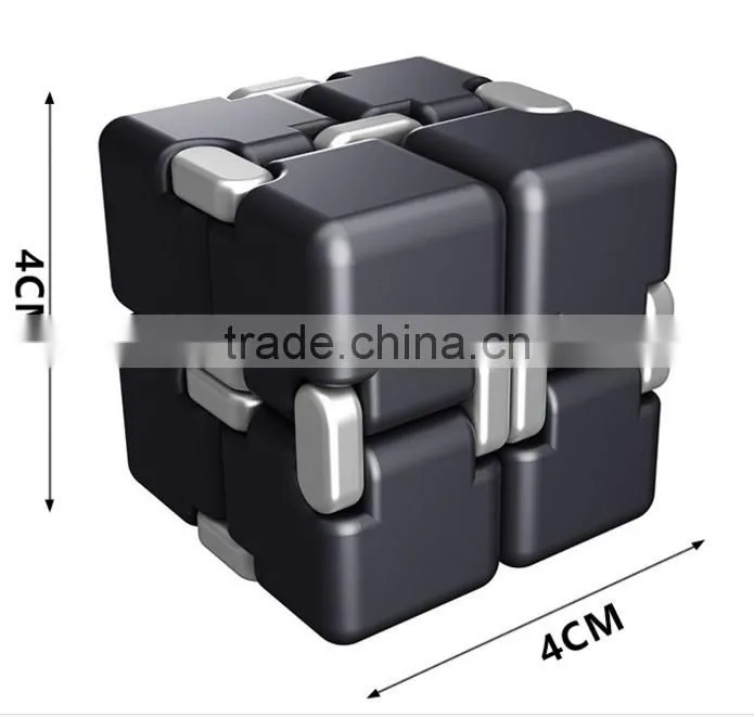 Newest Anti-Stress Magic Fidget toy Infinity Cube Fidget Desk Toys infinity cube metal