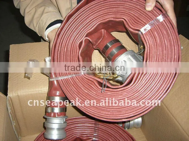 new type high pressure PVC layflat hose for mining