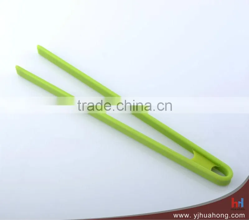 Mini Silicone Food Tongs For Snack With Stainles Steel Handle (HFT-S07DB)