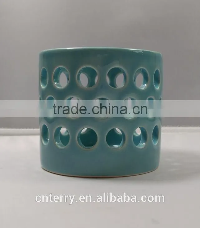 2015 newly launched Ceramic solar hollow out the lamp