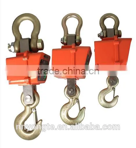 Hanging electric digital 5t ocs crane scale