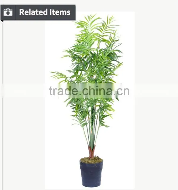 Artificial wholesale bamboo trunk and leaves for indoor and outdoor landcaping decoration