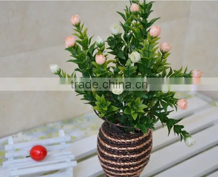 decorative artificial flower bouquet wholesale