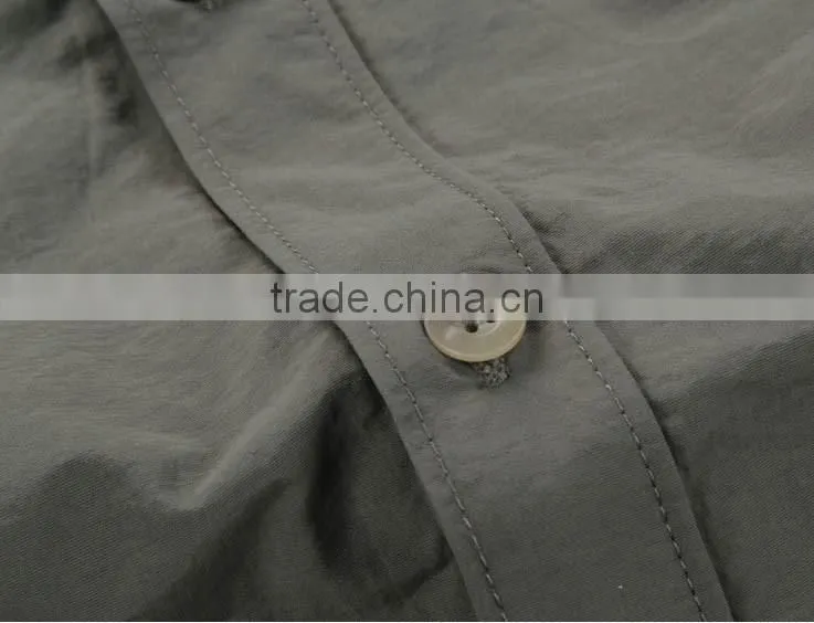 Outdoor Shirt Men wader Shirts uv long sleeve polyester quick dry vented fishing shirts