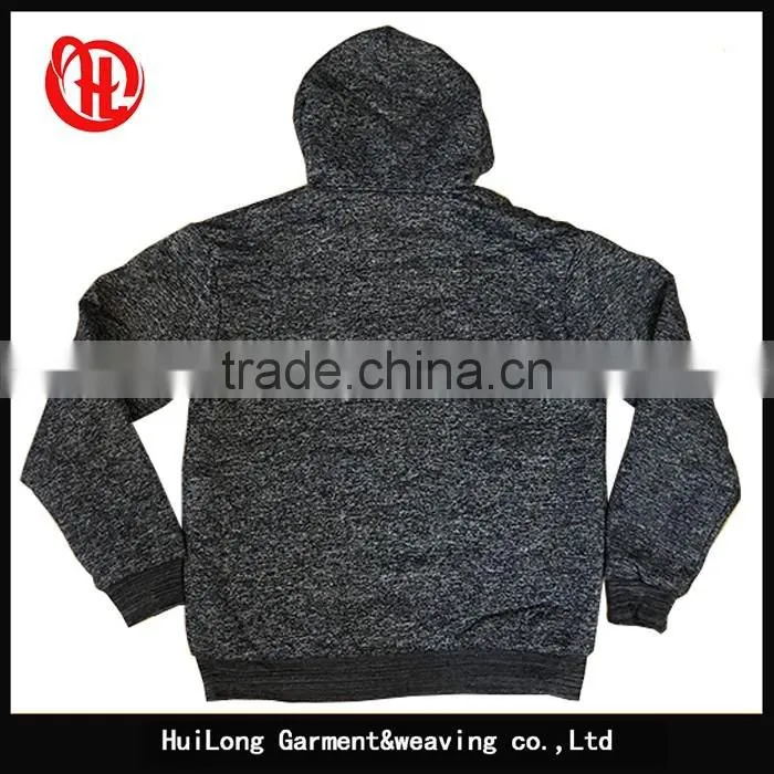 100% polyester Wholesale Custom Design Thick sherpa Lined Fleece Hoodie For men