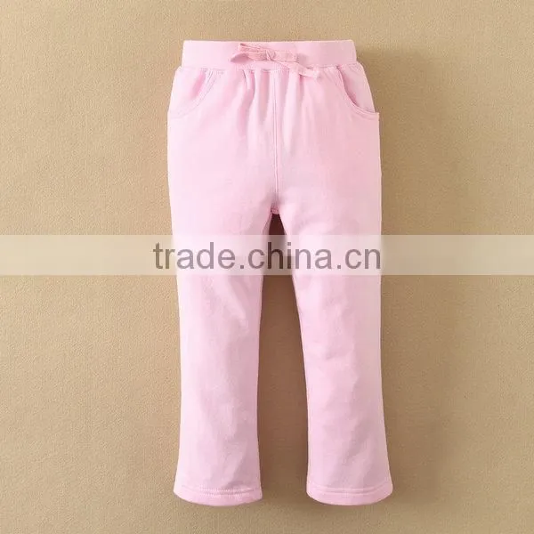 cotton girls 3/4 pants for casual dressing, 2014 autumn hot pants girls, wholesale girls chevron ruffle pants
