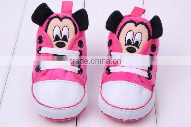 boys fashion mickey mouse sport shoes child shoe for walking baby walking