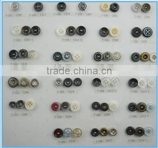 plastic button