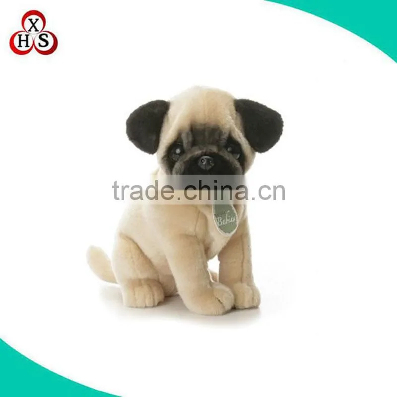 high quality custom animal plush stuffed toy french dog plush toy