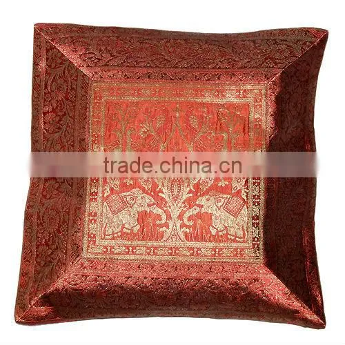 Elephant Design Jacquard Cushion Covers