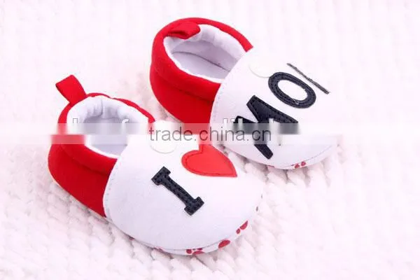 Fashion Cotton Soft Sole Skid Proof Cute Kids Girl Toddler shoes