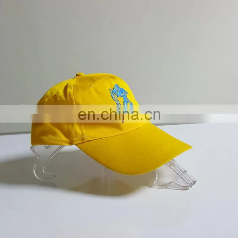 Custom color led light adult sport baseball hats mesh dad cap