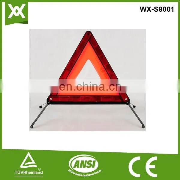 road emergency foldable high quality Triangle signal