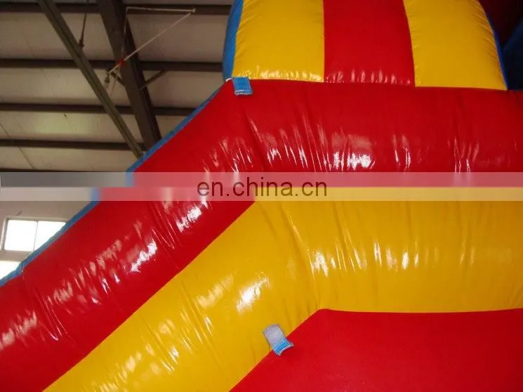 QIQI Inflatable Air Trampolin with Pool